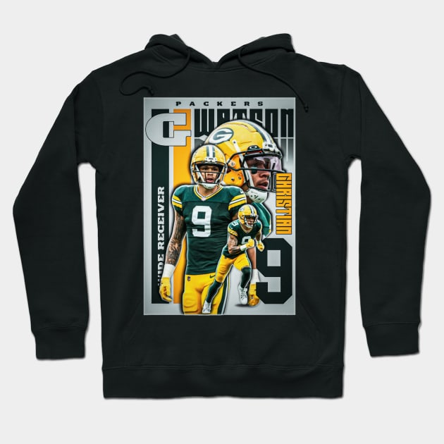 Christian Watson 9 Hoodie by NFLapparel